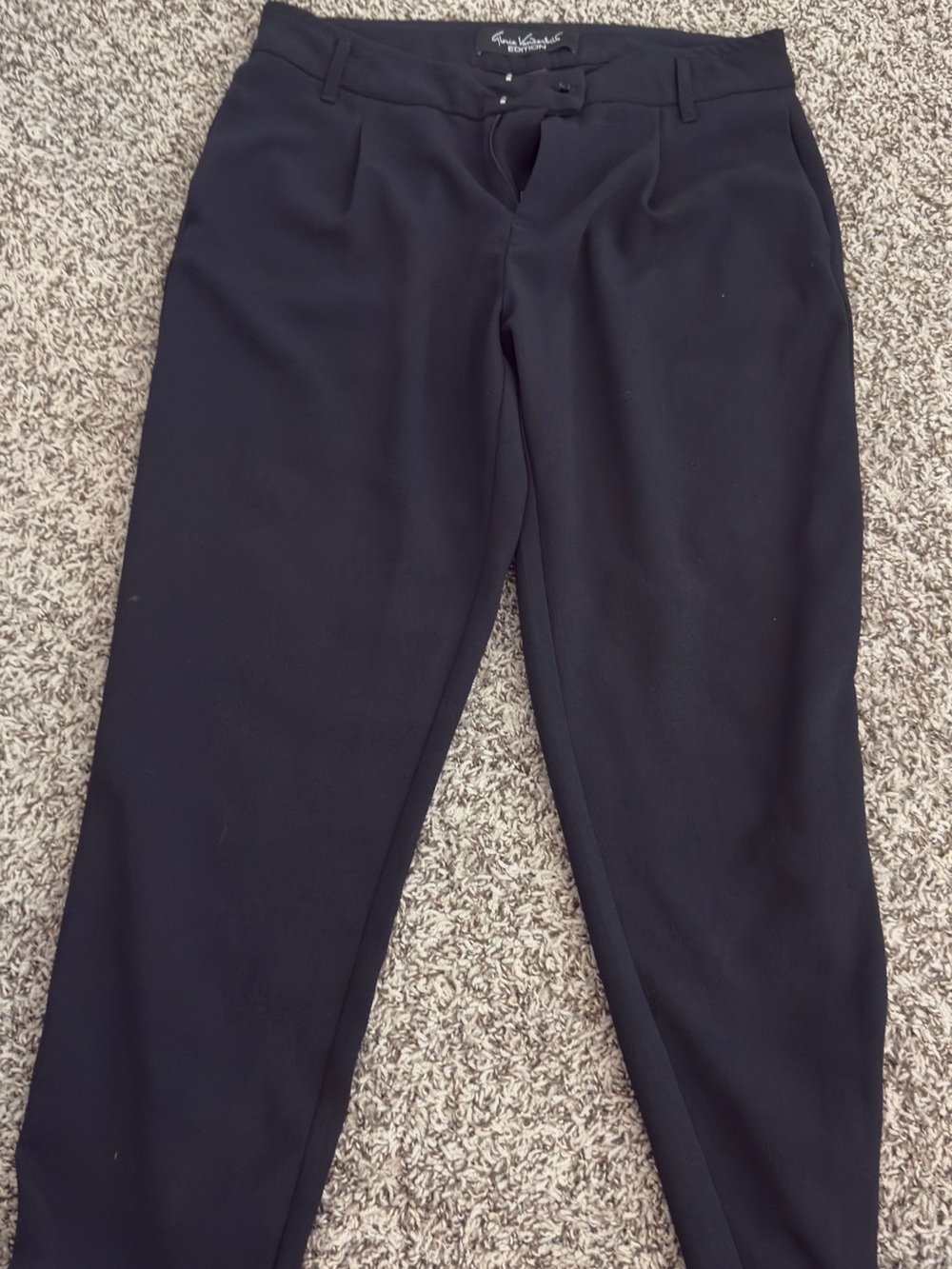 Gloria Vanderbilt Black Tailored Dress Pants